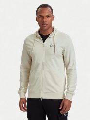 EA7 Emporio Armani Bluza 7M000568 AF13512 U1079 Beżowy jasny Regular Fit. Brązowe bluzy męskie EA7 Emporio Armani, l, bez wzorów, z bawełny, bez kaptura. Za 564.99 zł.