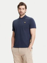 Moose Knuckles Polo Everett M34MT712G Granatowy Regular Fit. Niebieskie koszulki polo męskie Moose Knuckles, m, bez wzorów, z bawełny, bez ramiączek. Za 399.99 zł.