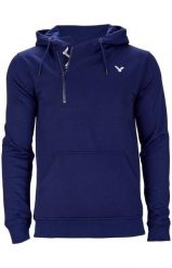 Bluza sportowa VICTOR V-03400 B. Niebieskie bluzy sportowe damskie Victor, xl, bez wzorów, z materiału, bez kaptura, tenisowe. Za 219.99 zł.