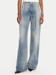 Balmain Jeansy DF0ML095DF17 Niebieski Loose Fit. Niebieskie jeansy damskie Balmain. Za 4,699.00 zł.