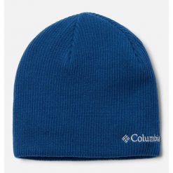 Czapka męska Whirlibird Watch Beanie. Niebieskie czapki i kapelusze męskie Columbia, bez wzorów, sportowe. Za 59.99 zł.