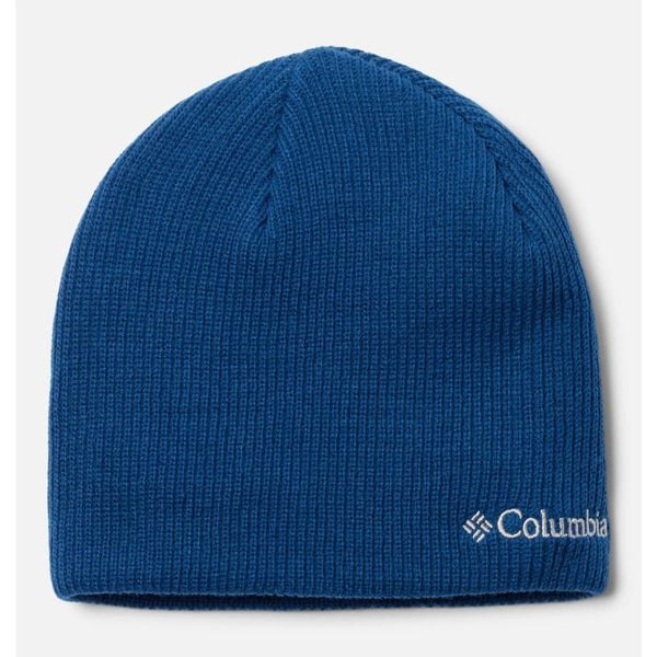 Czapka męska Whirlibird Watch Beanie. Niebieskie czapki i kapelusze męskie Columbia, bez wzorów, sportowe. Za 59.99 zł.