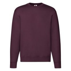 Męska Bluza Rozpinana Premium. Brązowe bluzy męskie Fruit of the Loom, m, bez wzorów, bez kaptura. Za 89.99 zł.