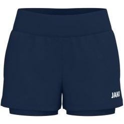 Damskie szorty 2 w 1 Jako One. Białe szorty sportowe damskie Jako, bez wzorów, sportowe, do piłki nożnej. Za 304.50 zł.