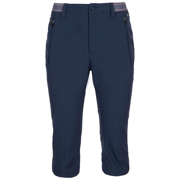 Spodenki 3/4 Damskie Grateful. Niebieskie szorty damskie Trespass, s, bez wzorów, z elastanu, wakacyjne. Za 399.99 zł.