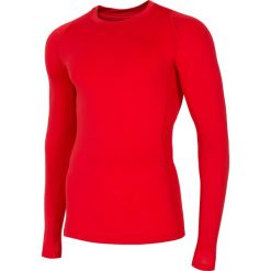 Longsleeve baselayer 4FPro TSMLF401 - czerwony allover. Bluzki z długim rękawem męskie 4f. W wyprzedaży za 64.99 zł.