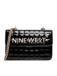 Nine West Torebka EO-Glamercy-Grace-LX10060 Czarny. Czarne torebki do ręki damskie Nine West, bez wzorów, z materiału, wizytowe, bez dodatków. Za 209.99 zł.