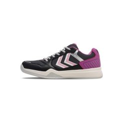 Buty halowe Hummel All Court. Brązowe obuwie sportowe damskie Hummel, bez wzorów, do piłki ręcznej. Za 236.50 zł.