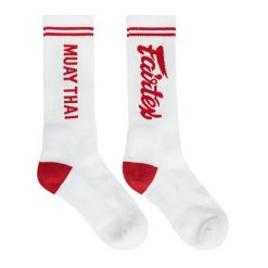 Skarpety do muay thai FAIRTEX EU. Skarpety męskie FAIRTEX, bez wzorów, z bawełny. Za 83.99 zł.