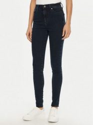 Tommy Jeans Jeansy Sylvia DW0DW20217 Granatowy Skinny Fit. Niebieskie jeansy damskie Tommy Jeans. Za 239.99 zł.