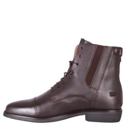 Skórzane buty jeździeckie ze sznurowadłami BR Equitation Jodhpur CL Noblesse. Brązowe eleganckie półbuty BR, eleganckie, bez zapięcia. Za 549.65 zł.