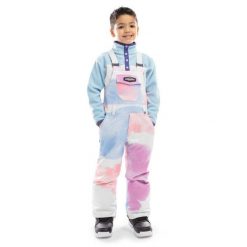 Chłopięce spodnie snowboardowe z szelkami Sporty zimowe Siroko KB1 Jazzy. Brązowe buty zimowe chłopięce SIROKO, bez wzorów, sportowe, narciarskie. Za 551.00 zł.