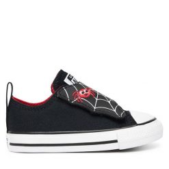 Trampki Converse. Czarne trampki i tenisówki chłopięce Converse, bez wzorów, retro, bez zapięcia. Za 199.99 zł.