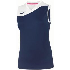 Koszulka damska Mizuno Authentic Myou. Białe t-shirty damskie Mizuno, bez wzorów, sportowe, bez kołnierzyka. Za 166.50 zł.