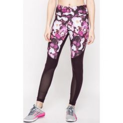 Nike - Legginsy. Szare legginsy sportowe damskie Nike, z dzianiny. W wyprzedaży za 119.90 zł.