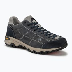 Buty turystyczne męskie Lomer Maipos Mtx Suede. Szare trekkingi męskie Lomer, trekkingowe. Za 559.99 zł.
