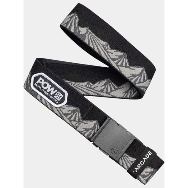 Pasek męski Arcade Belts POW x Joseph Toney. Czarne paski damskie ARCADE, bez wzorów. Za 149.00 zł.