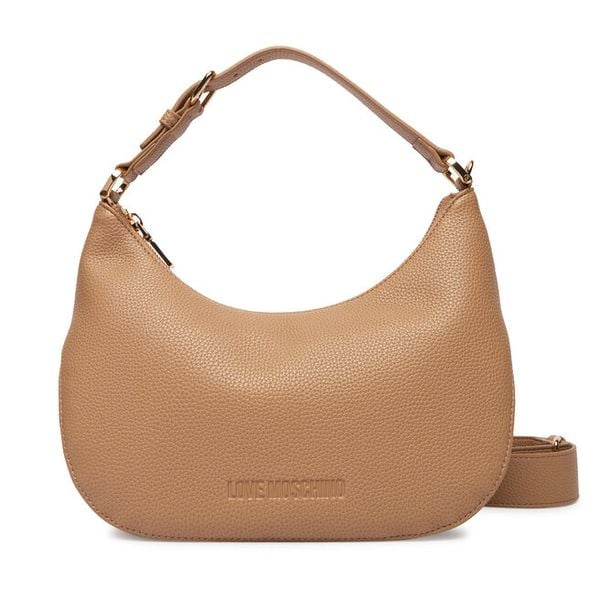 Torebka LOVE MOSCHINO. Brązowe torebki do ręki damskie Love Moschino, bez wzorów, klasyczne, bez dodatków. Za 618.99 zł.