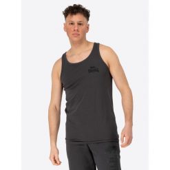 Tank top Lonsdale Dolton. Czarne t-shirty męskie Lonsdale, bez wzorów, sportowe, bez kołnierzyka. W wyprzedaży za 98.85 zł.