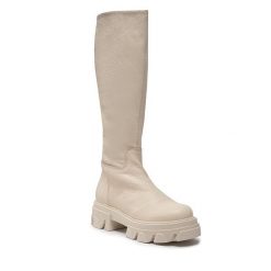 Kozaki Steve Madden. Brązowe kozaki damskie Steve Madden, bez obcasa, na płaskiej podeszwie. Za 889.99 zł.