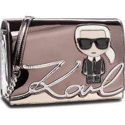 Torebka KARL LAGERFELD - 86KW3082 Multi. Brązowe listonoszki damskie marki KARL LAGERFELD, ze skóry ekologicznej. Za 1,129.00 zł.