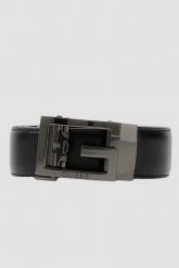 GUESS Czarny męski pasek Pant Belt H35, Rozmiar M. Czarne paski damskie Guess, z aplikacjami, z jeansu, eleganckie. W wyprzedaży za 299.99 zł.