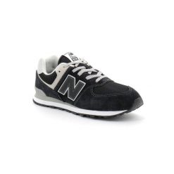 Buty Sportowe New Balance Gc574Evb Czarne Skórzane Sneakersy Unisex 36. Czarne obuwie sportowe damskie New Balance, bez wzorów. Za 499.00 zł.