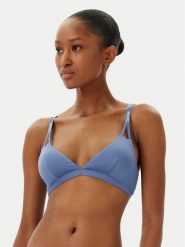 Calvin Klein Swimwear Góra od bikini KW0KW02793 Niebieski. Niebieskie bikini damskie Calvin Klein Swimwear, m, bez wzorów. Za 159.99 zł.