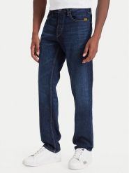 G-Star Jeansy Streem D28534-E205 Granatowy Slim Fit. Niebieskie jeansy męskie G-Star, retro. Za 469.99 zł.