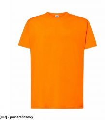 JHK - T-shirt męski z krótkim rękawem pomarańczowy XL. Brązowe t-shirty męskie JHK, m, bez wzorów, bez kołnierzyka. Za 14.16 zł.