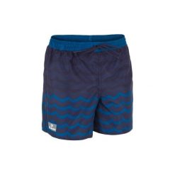 Spodenki surfing krótkie BBS 100 Wave dla dzieci. Szorty dla chłopców marki OLAIAN. W wyprzedaży za 19.99 zł.