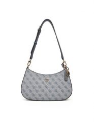 Guess Torebka Noelle II HWBG96 72180 Niebieski. Niebieskie torebki do ręki damskie Guess, z aplikacjami, ze skóry, bez dodatków. Za 379.99 zł.
