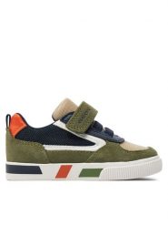 Geox Sneakersy B Kilwi Boy B45A7B 02214 CF3F4 M Khaki. Brązowe buty sportowe chłopięce Geox, bez wzorów, ze skóry, bez zapięcia. Za 499.99 zł.