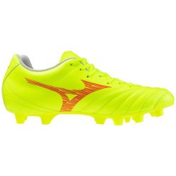 Buty piłkarskie Mizuno Monarcida Neo III Select MD. Czerwone buty sportowe męskie Mizuno, bez zapięcia, do piłki nożnej. Za 169.99 zł.