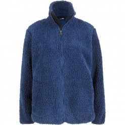 Bluza z polaru baranka bonprix kobaltowy. Bluzy damskie bonprix. Za 79.99 zł.