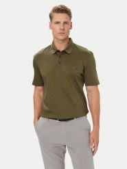 BOSS Polo C-Parris 01 50555829 Zielony ciemny Regular Fit. Zielone koszulki polo męskie Boss, l, bez wzorów, z bawełny, bez ramiączek. Za 599.99 zł.
