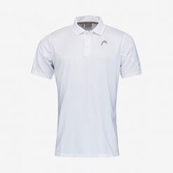 CLUB 22 Tech Polo Shirt M. Białe koszulki polo męskie Head, l, bez wzorów, z materiału, bez kołnierzyka, bez ramiączek, tenisowe. Za 159.99 zł.
