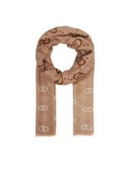 Liu Jo Szal Esc Stola Degrade L 2F5080 T0300 Beżowy. Brązowe rękawiczki damskie Liu Jo, bez wzorów, z materiału. Za 179.99 zł.