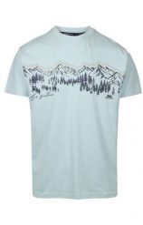 2058 Trespass Kannur - Męski t-shirt casual Seafoam. Niebieskie t-shirty męskie 2117 OF SWEDEN, na lato, m, bez wzorów, z materiału, casualowe, bez kołnierzyka. Za 68.50 zł.
