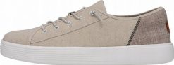 HEY DUDE Hey Dude Craft Linen 40180-100 Beżowe 42. Brązowe buty sportowe męskie Hey dude, bez wzorów, bez zapięcia. Za 293.99 zł.