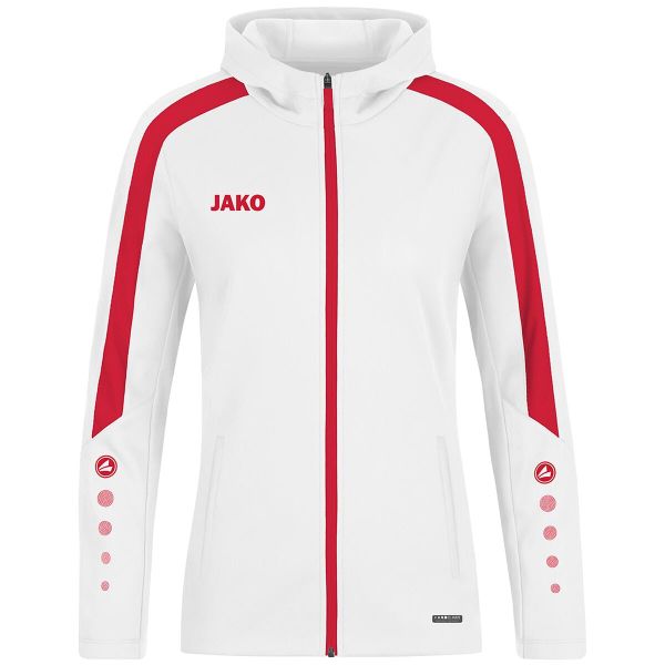 Bluza dresowa z kapturem Jako Power. Białe bluzy damskie Jako, xl, bez wzorów, z dresówki, z kapturem. Za 347.50 zł.