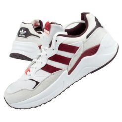 Buty sportowe adidas Retropy Adisuper W GY1901 białe. Białe obuwie sportowe damskie bez wzorów, z gumy. Za 365.58 zł.