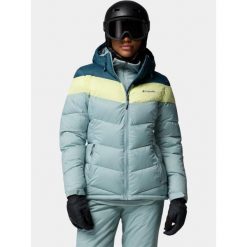 Kurtka Narciarska Damska Columbia Abbott Peak II. Niebieskie kurtki damskie Columbia, bez wzorów, bez kaptura. W wyprzedaży za 699.30 zł.