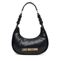 Torebka LOVE MOSCHINO. Czarne torebki do ręki damskie Love Moschino, bez wzorów, klasyczne, bez dodatków. Za 589.99 zł.