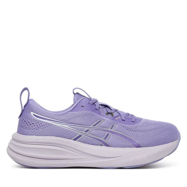 Buty do biegania Asics. Fioletowe obuwie sportowe damskie Asics, bez wzorów, do biegania. Za 440.99 zł.