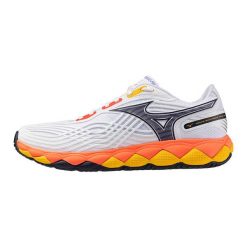 Buty do tenisa Mizuno Wave Enforce Tour 2 AC. Białe obuwie sportowe damskie Mizuno, bez wzorów, tenisowe, mizuno wave. W wyprzedaży za 428.85 zł.