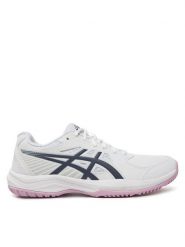 Asics Buty do tenisa Court Slide 4 1042A283 Biały. Białe obuwie sportowe damskie Asics, bez wzorów, ze skóry, tenisowe. Za 269.99 zł.