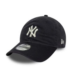Czapka baseballowa damska New York Yankees New Era 9Twenty Washed Script. Niebieskie czapki i kapelusze damskie New Era, bez wzorów. Za 216.50 zł.