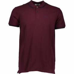 Koszulka polo w kolorze czerwonym. Czerwone koszulki polo męskie Ben Sherman, z haftami, z bawełny. W wyprzedaży za 108.95 zł.