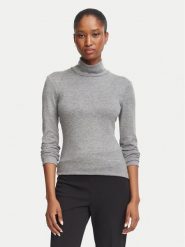 Guess Golf W4BP14 KCGM2 Szary Slim Fit. Szare swetry damskie Guess, m, z aplikacjami, z syntetyku, bez kołnierzyka, bez ramiączek, bez kaptura. Za 214.99 zł.